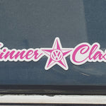 Pink Skinner Classics Die-Cut Stickers