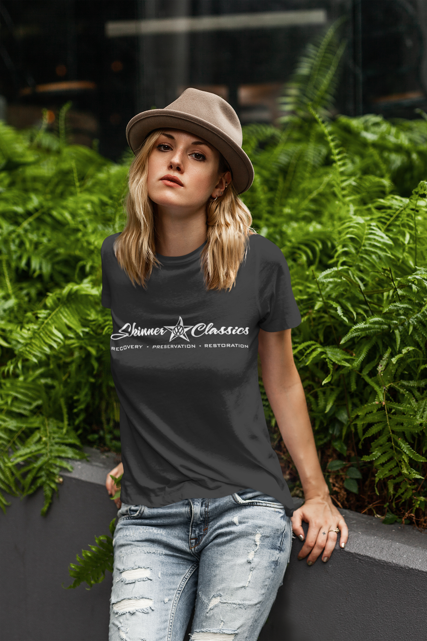 Skinner Classics Original Ladies T-Shirt - Front & Back Print